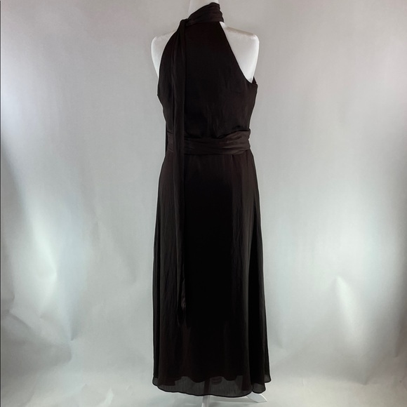 Sachin + Babi Brown Kayla Gown, 12 (flaw) - Picture 11 of 13